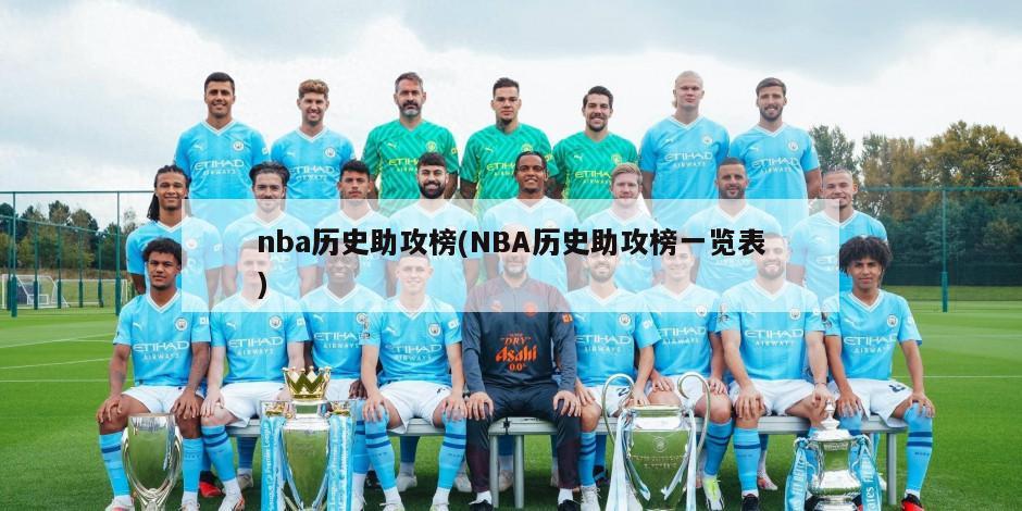 nba历史助攻榜(NBA历史助攻榜一览表)